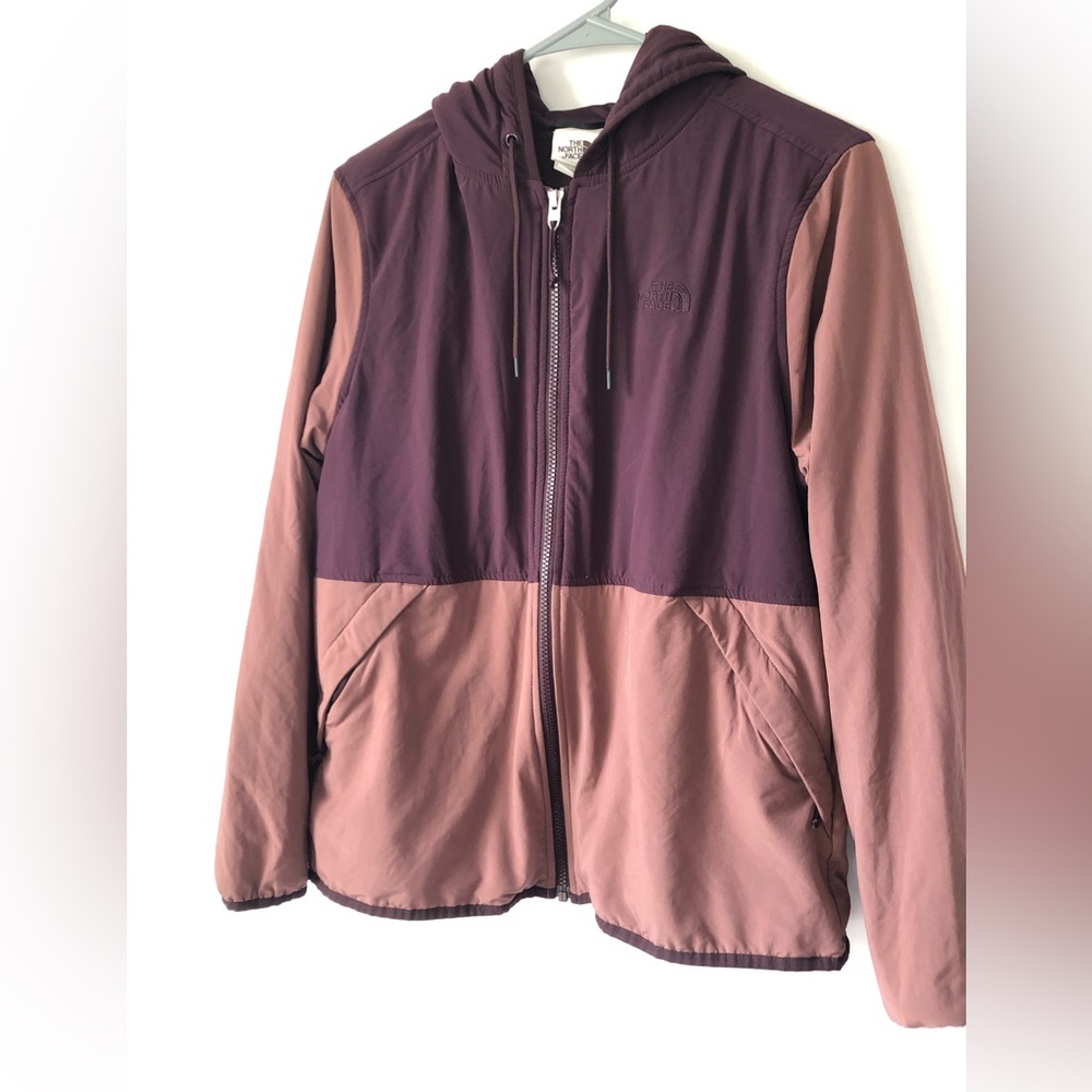 North face zip up sweatshirt/jacket
